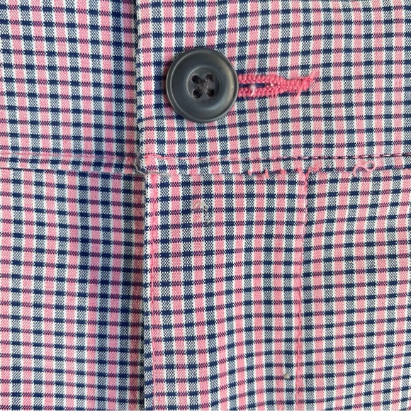 PGA TOUR Stretch/Elastica Golf Shorts in Size 40 Blue & Pink Square Pattern NWT - Picture 6 of 13